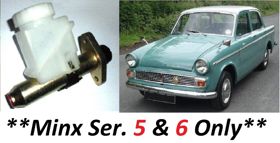 CLUTCH MASTER CYLINDER ASSEMBLY (Hillman Minx) (Ser. 5 & Ser.6) (**From 1963- 67**)    